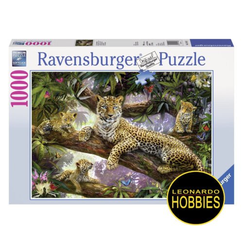 Familia De Leopardos 1000 Piezas Ravensburger 19148 Leonardo Hobbies