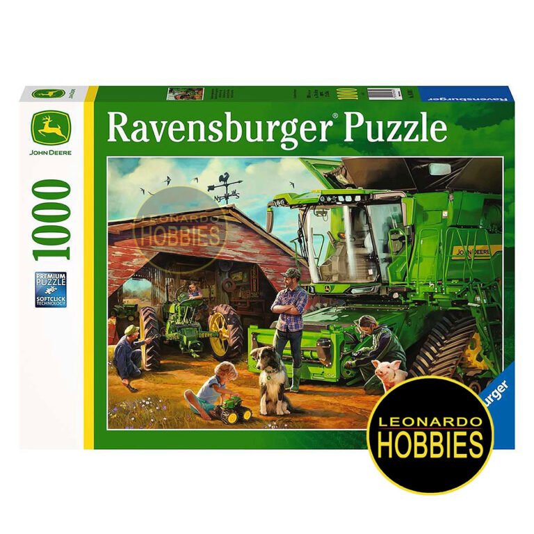 John Deere Antes Y Ahora 1000 Piezas Ravensburger 16839 Leonardo Hobbies