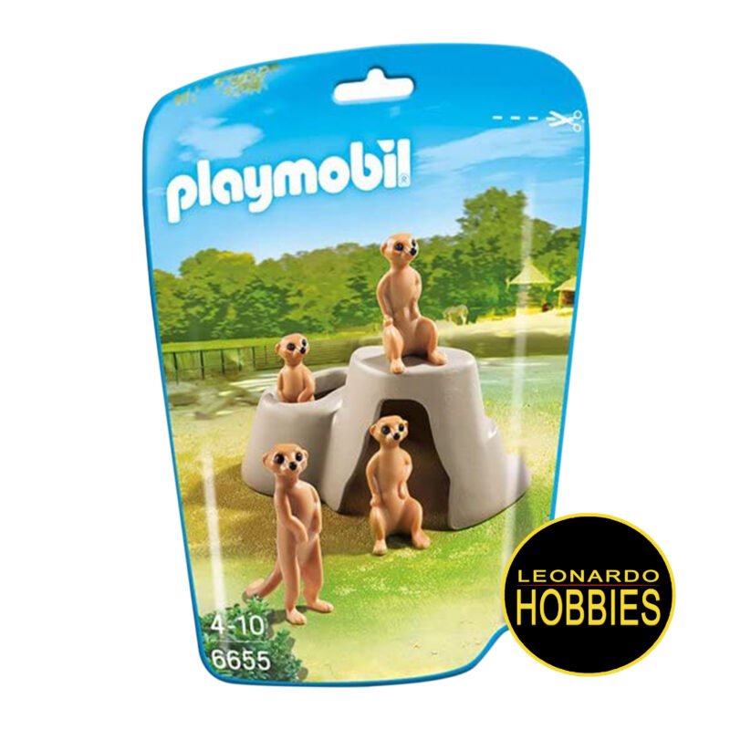 Suricatas en sus Nidos Playmobil 6655