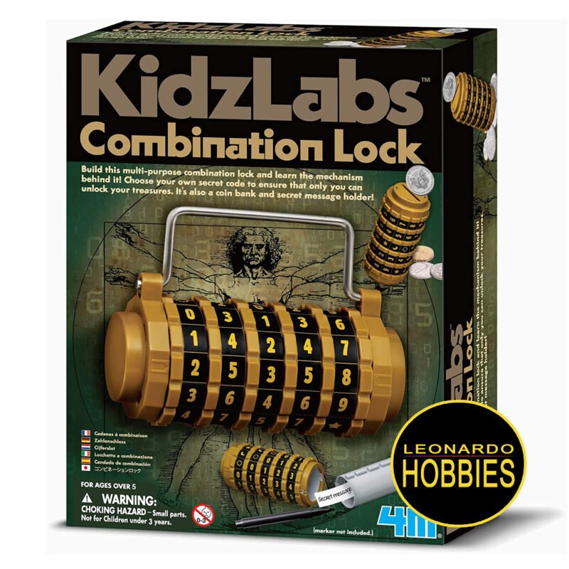 KidzLabs Combination Lock 4M 362
