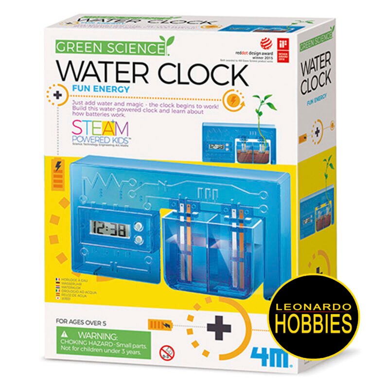Water Powered Clock 4M 411