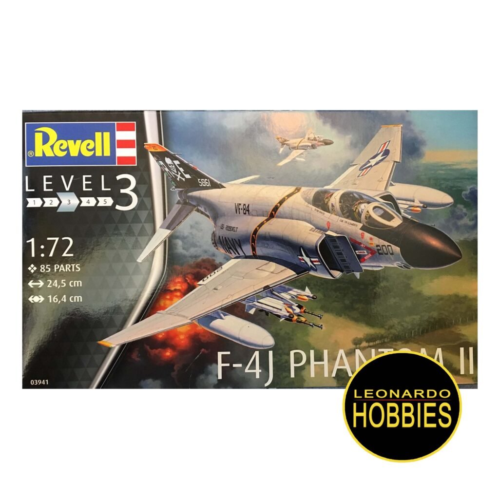 F-4j Phantom II Escala 1/72 Revell 03941 – Leonardo Hobbies