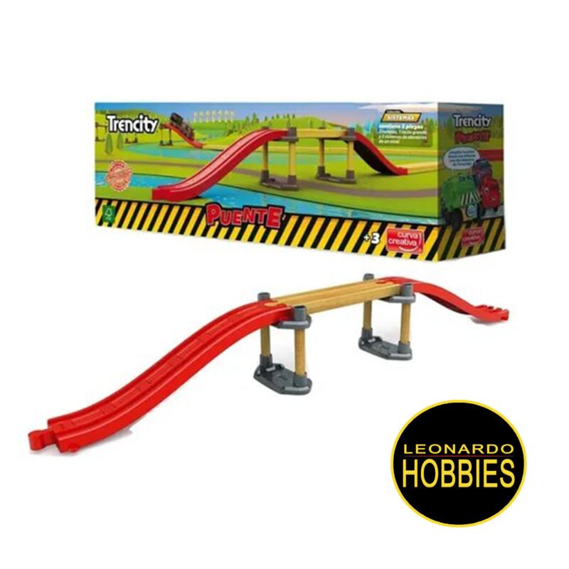 trencity, trenes, puente, trencity avanzado, trencity verde, rojo, rectas,