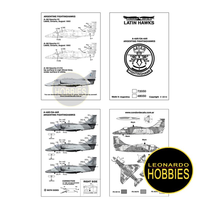 Calcos Argentinas, Calcomanías al agua, Calcas Argentinas, Escala 1:32, Condor Decals, Calcomanías para Modelismo, Calcas al agua, Calcas para aviones, Calcomanias para Aviones, Aviones a Escala, Plastimodelismo, Accesorios para Modelismo, Escala 1:48, Escala 1:72, Escala 1:144