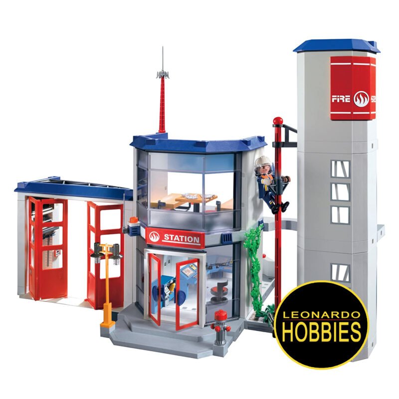 Playmobil, Playmobil Bomberos, Cuartel de Bomberos, Leonardo Hobbies, Leonardo Hobbies Playmobil, Juegos para armar, Juegos infantiles,