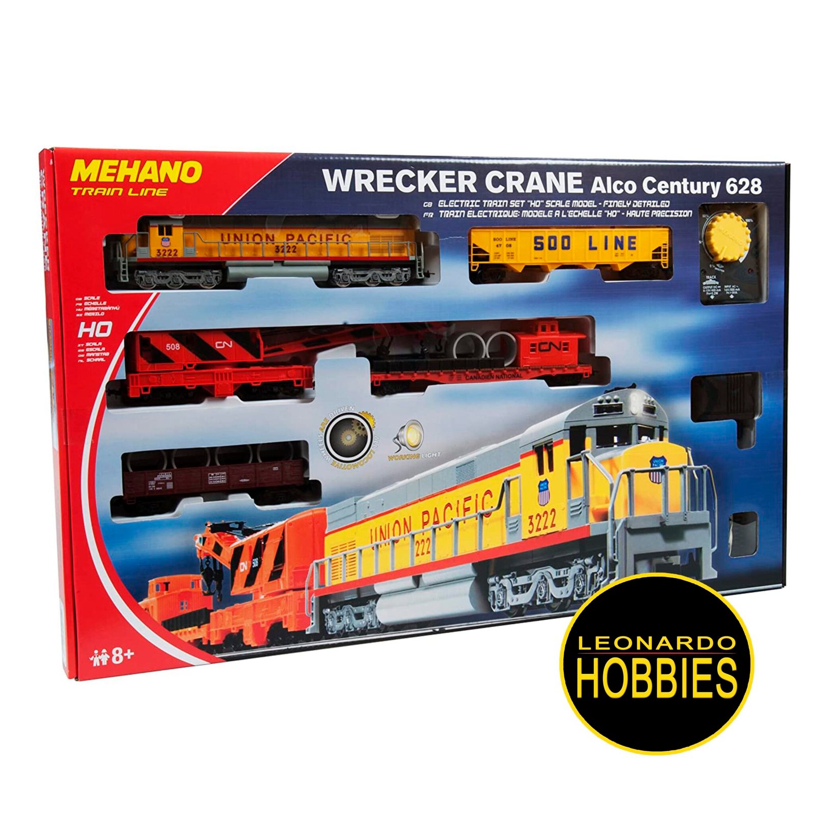 Caja Basica Wrecker Crane Alco Centruy 628 Mehano T741 – Leonardo Hobbies