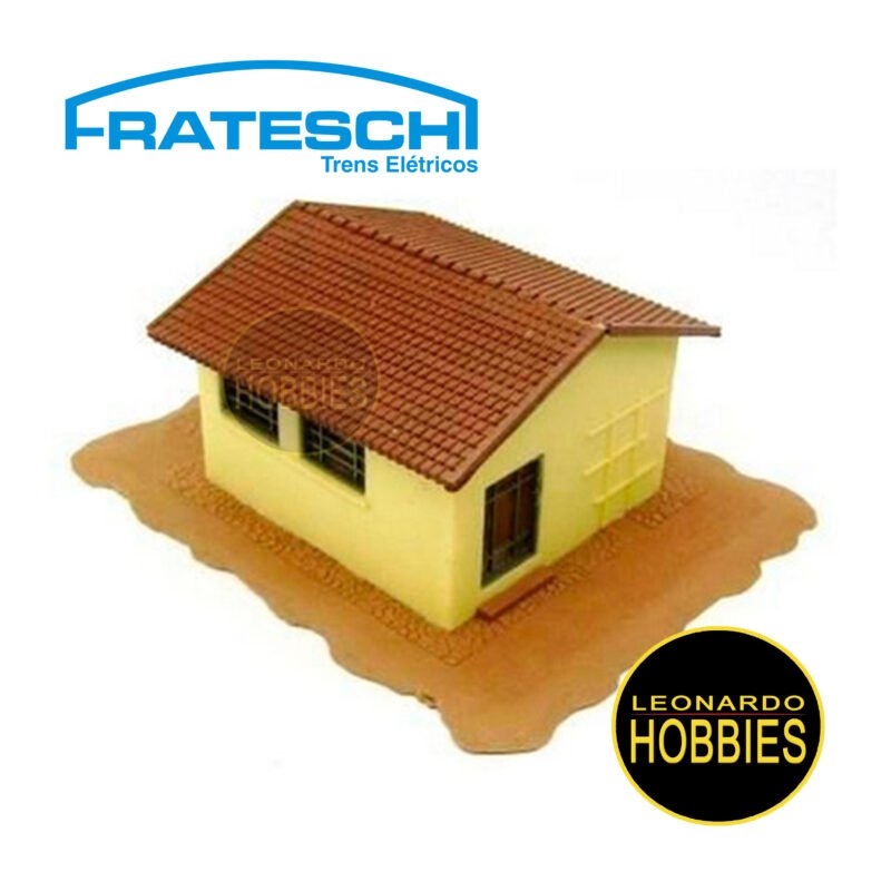 Casa Popular para Armar Escala HO Frateschi 1513 (Mi) | Leonardo Hobbies