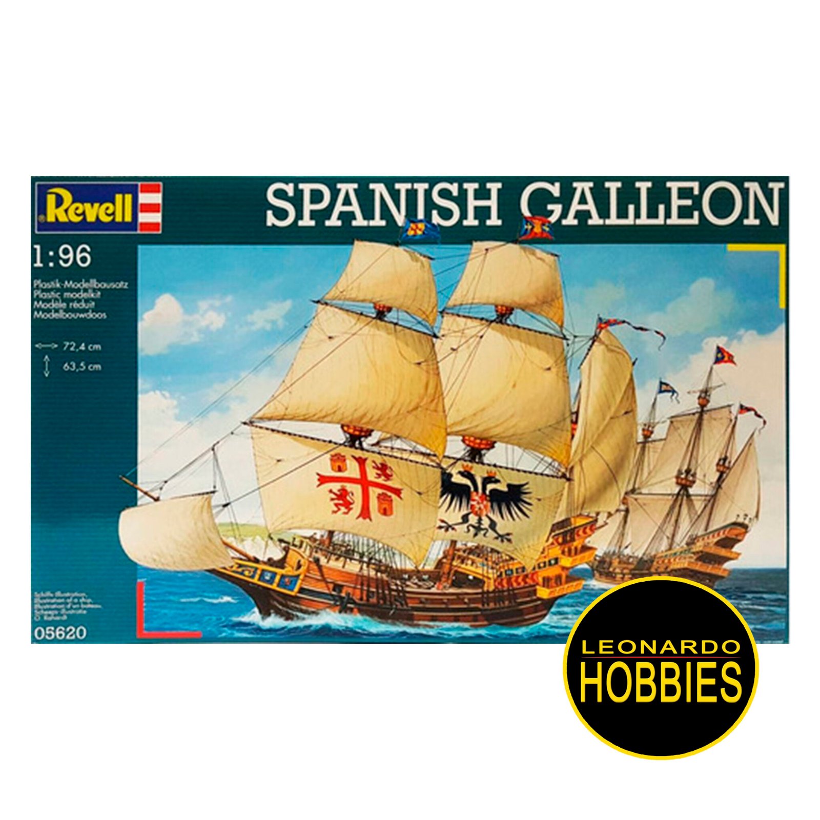 Spanish Galleon Escala 1/96 Revell 5620 – Leonardo Hobbies