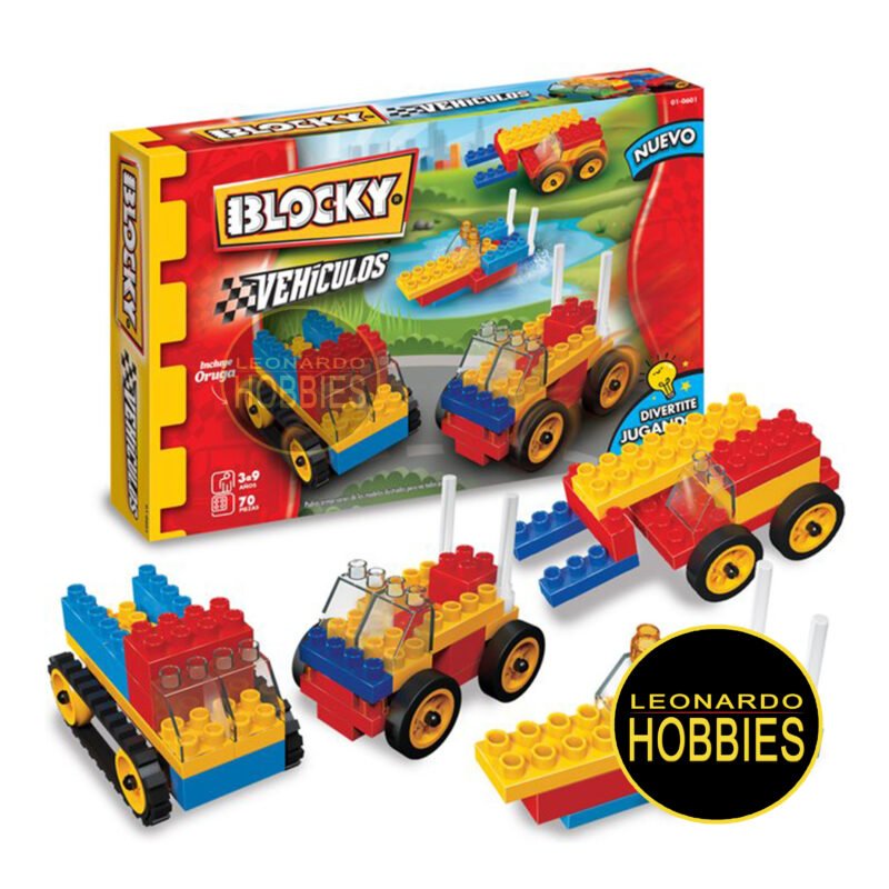 Vehículos 70 Piezas Blocky 0601 | Hobbies