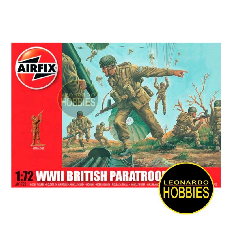 WWII British Paratroops Escala 1/72 Airfix 01723