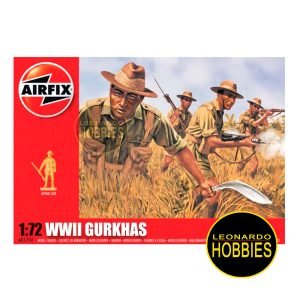 WWII Gurkhas Escala 1/72 Airfix 01754