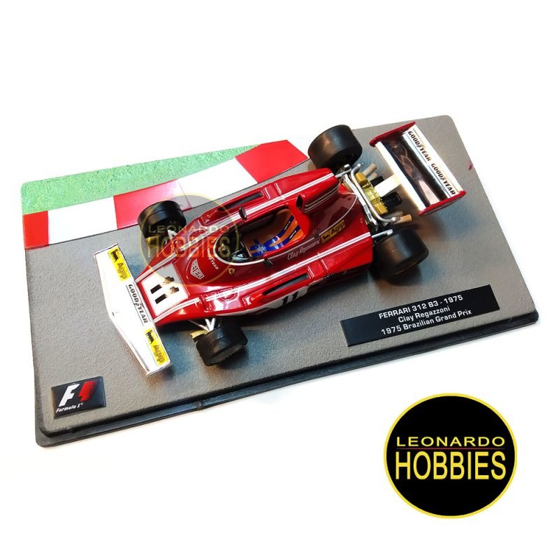 Ferrari 312 B3 – Clay Regazzoni (1975) Formula 1 Escala 1/43 Die Cast K ...